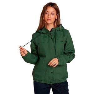 Volcom Green Rain Jacket